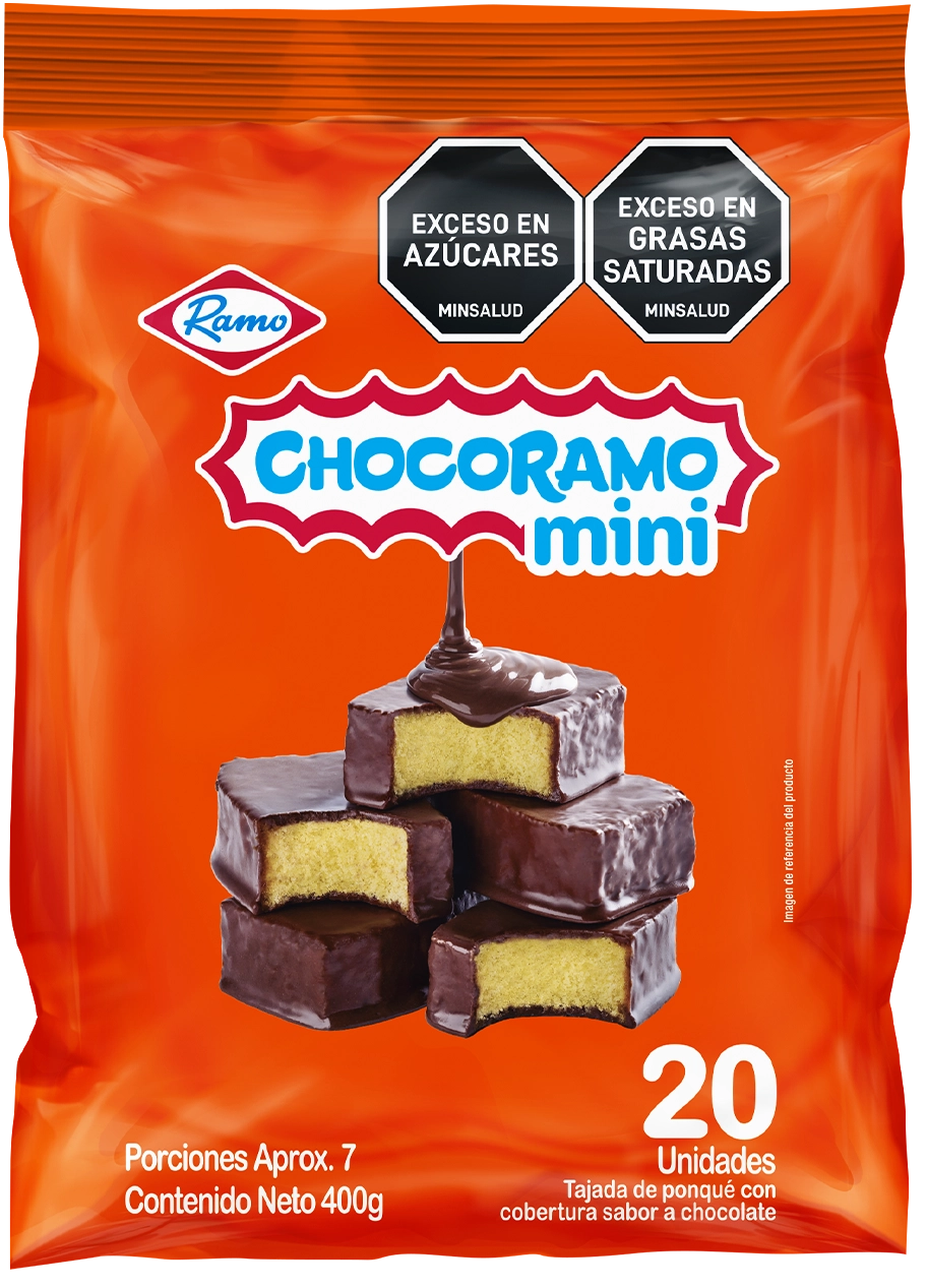 Chocoramo Mini, formato 20 unidades